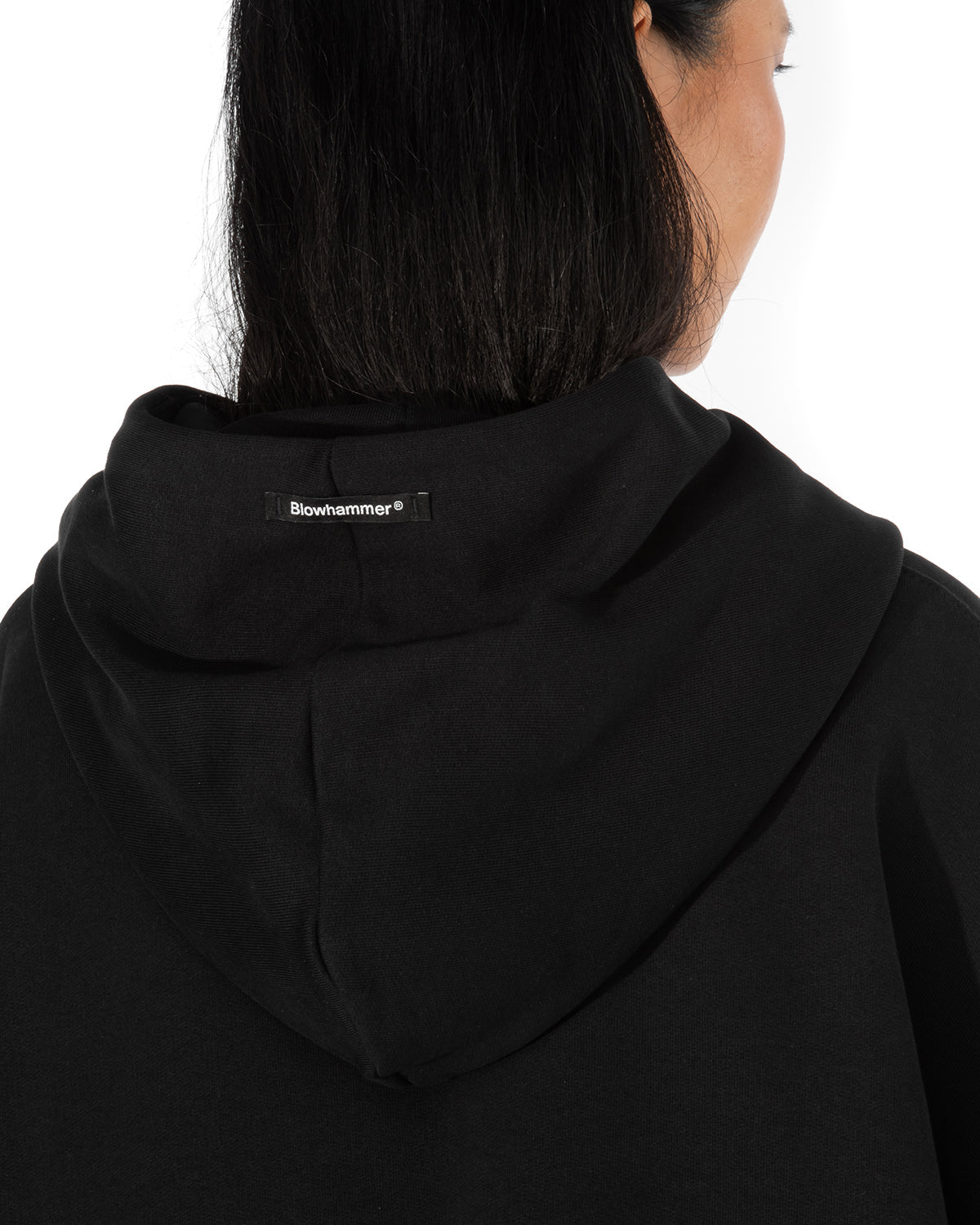 BROKENHEART Black Zip Hoodie | Blowhammer, color_black